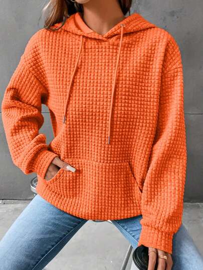 Luz | Damen Hoodie in Unifarbe