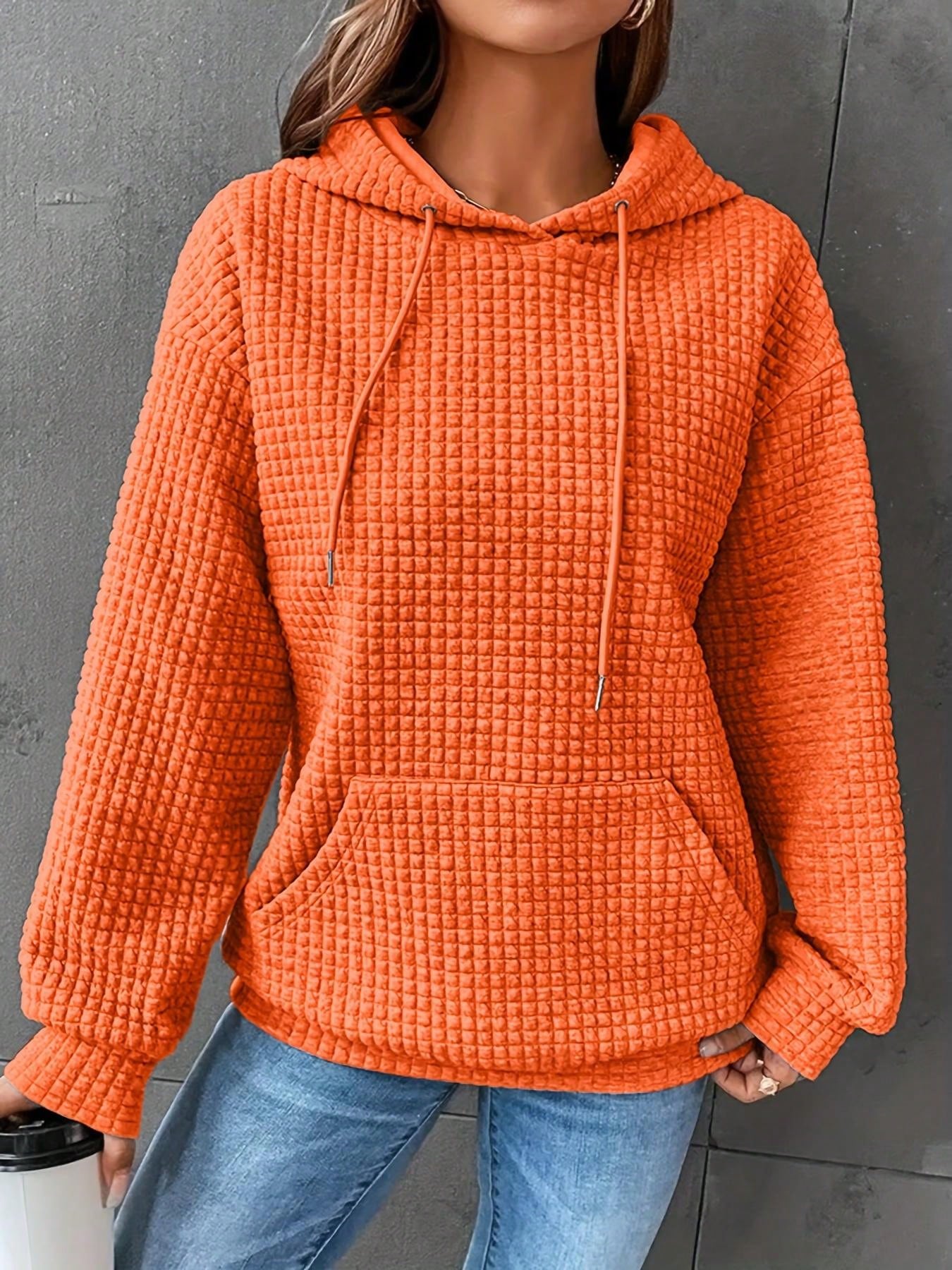 Luz | Damen Hoodie in Unifarbe
