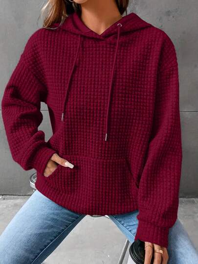 Luz | Damen Hoodie in Unifarbe