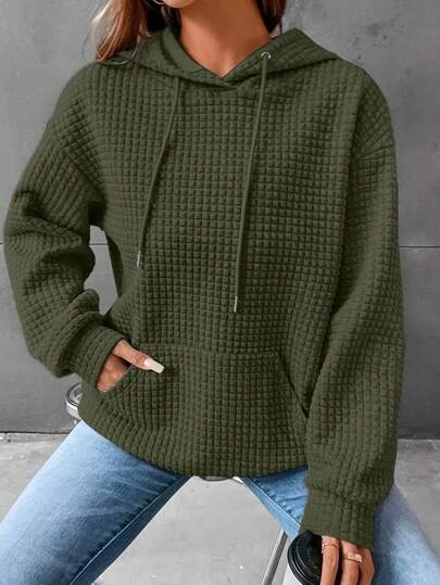Luz | Damen Hoodie in Unifarbe