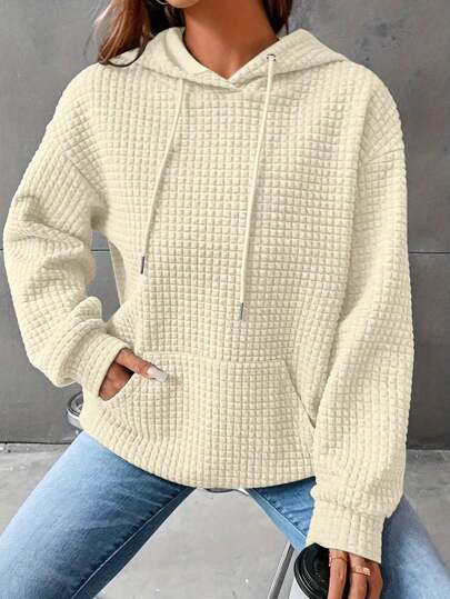 Luz | Damen Hoodie in Unifarbe