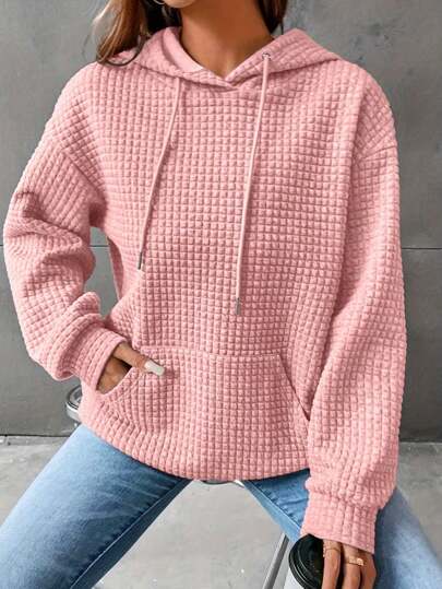 Luz | Damen Hoodie in Unifarbe