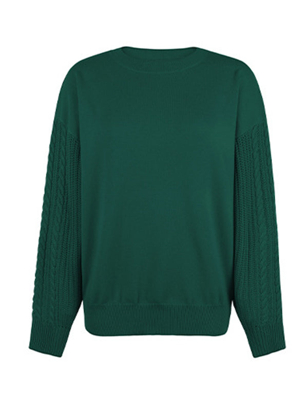 Zwangloser Winterpullover für Damen