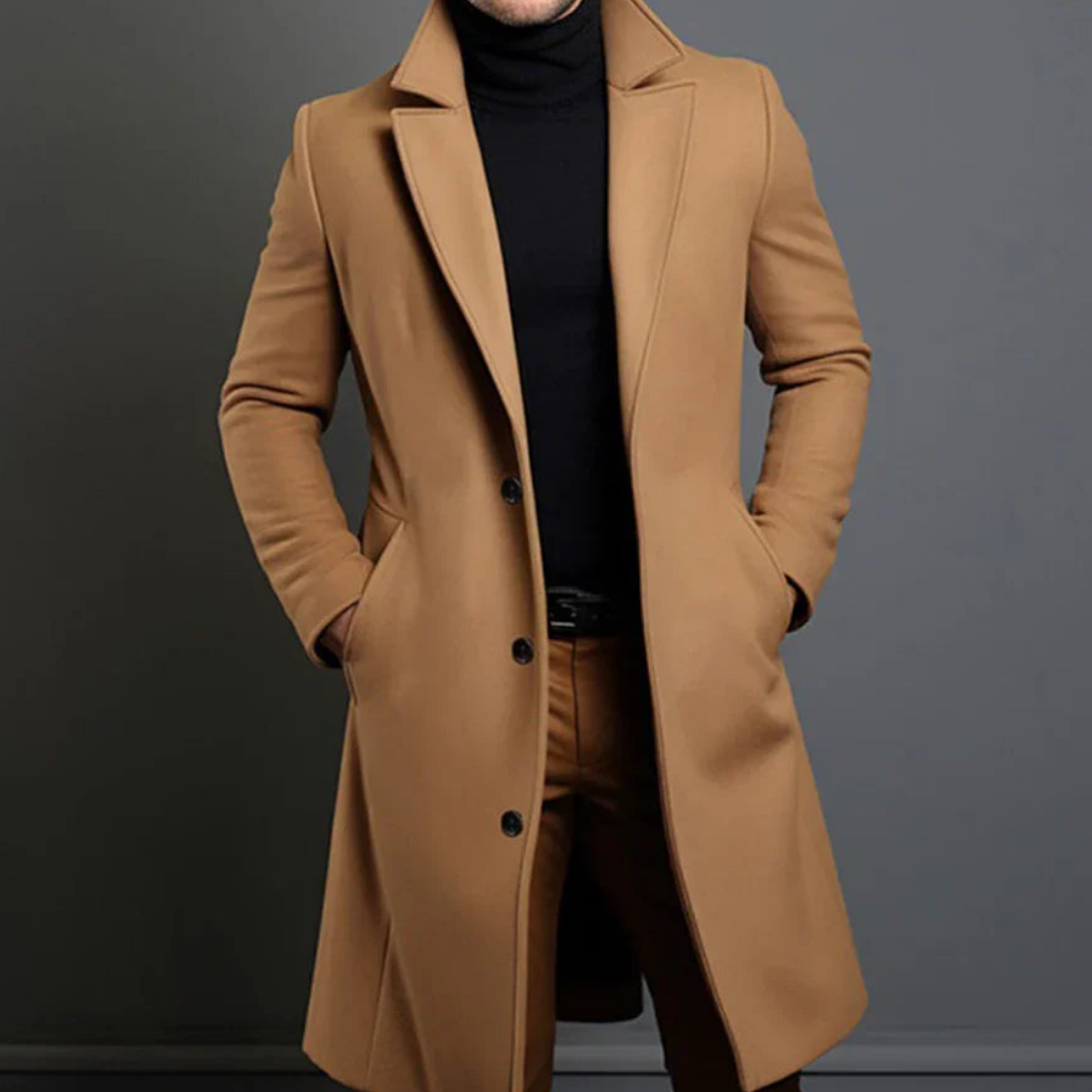 William | Herren Warme Mantel | Lange