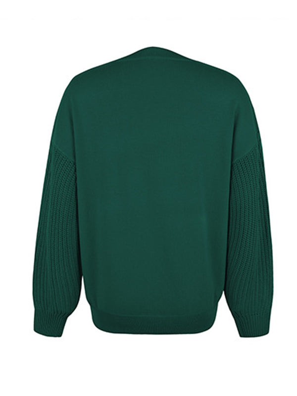Zwangloser Winterpullover für Damen