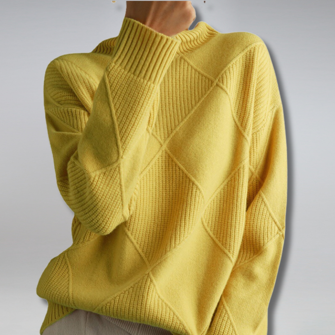 Adelina ~ Weicher Rollkragenpullover