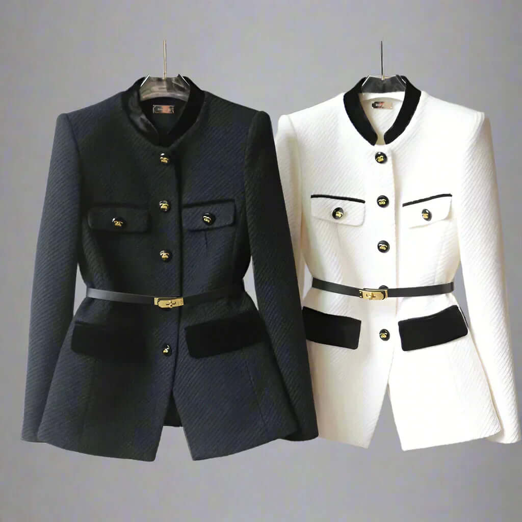 Klassischer Damen Wollmantel