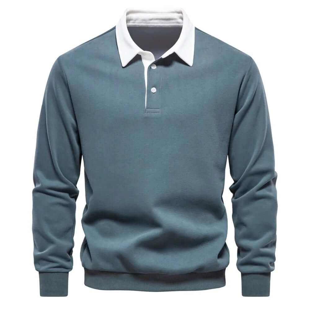 Herren-Polo-Pullover - Winter-Poloshirt