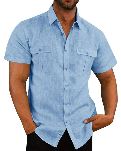 Herren Modisches Hemd Elegant Modern Komfort Fit – Matheoro