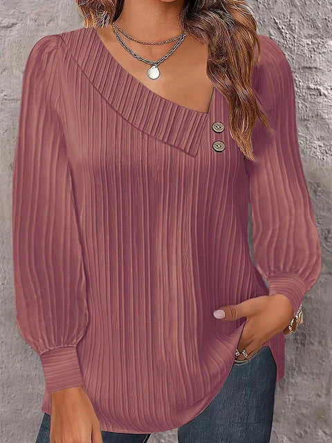 Weißes Elegantes Shirt - Isabelle