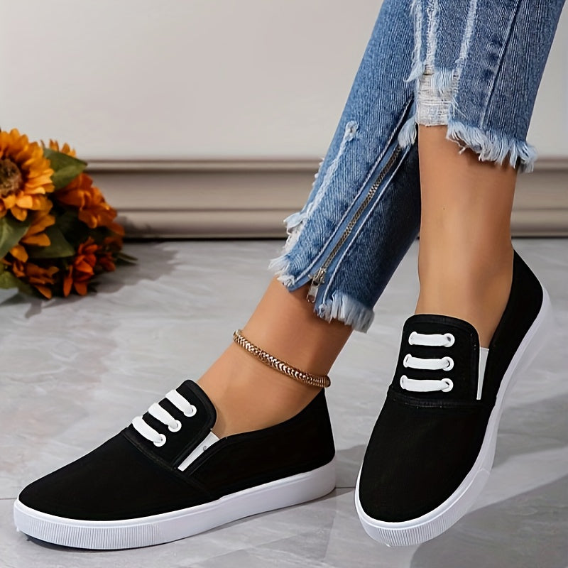 Weiße Minimalistische Sneakers - Livia