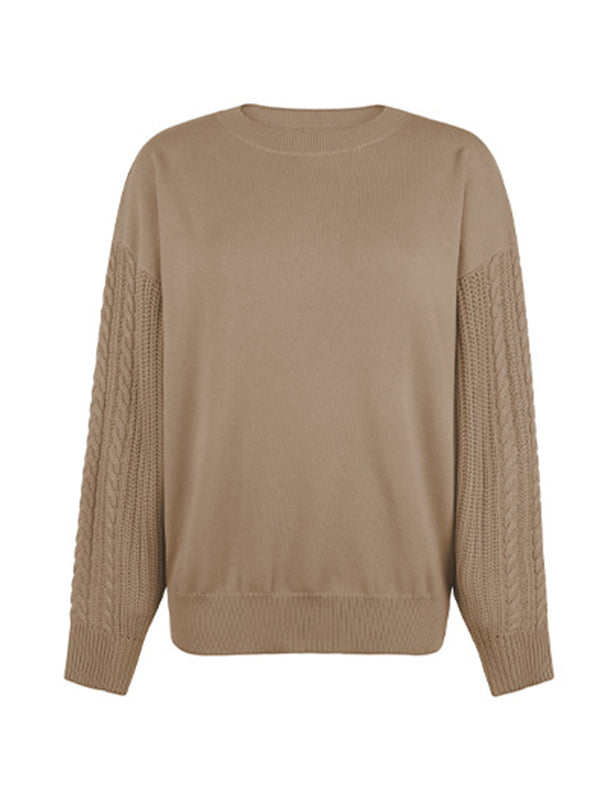 Zwangloser Winterpullover für Damen