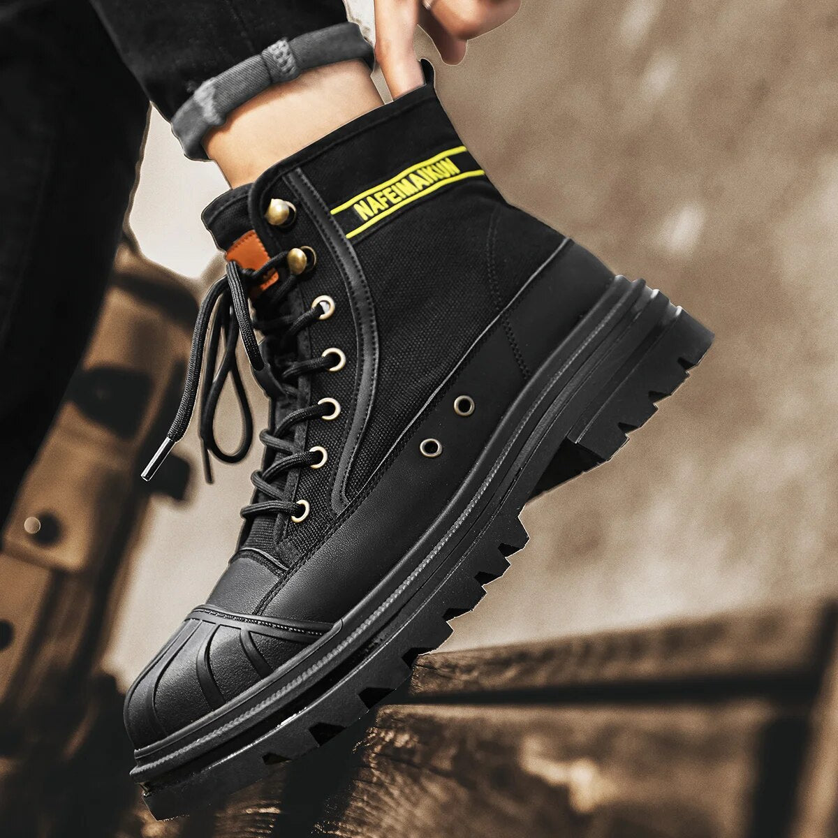 Robuste Herren Outdoor-Stiefel