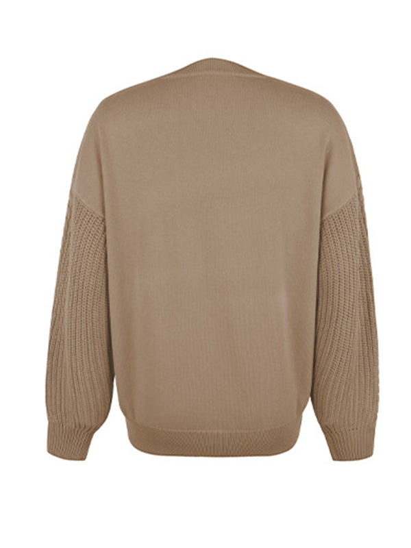 Zwangloser Winterpullover für Damen