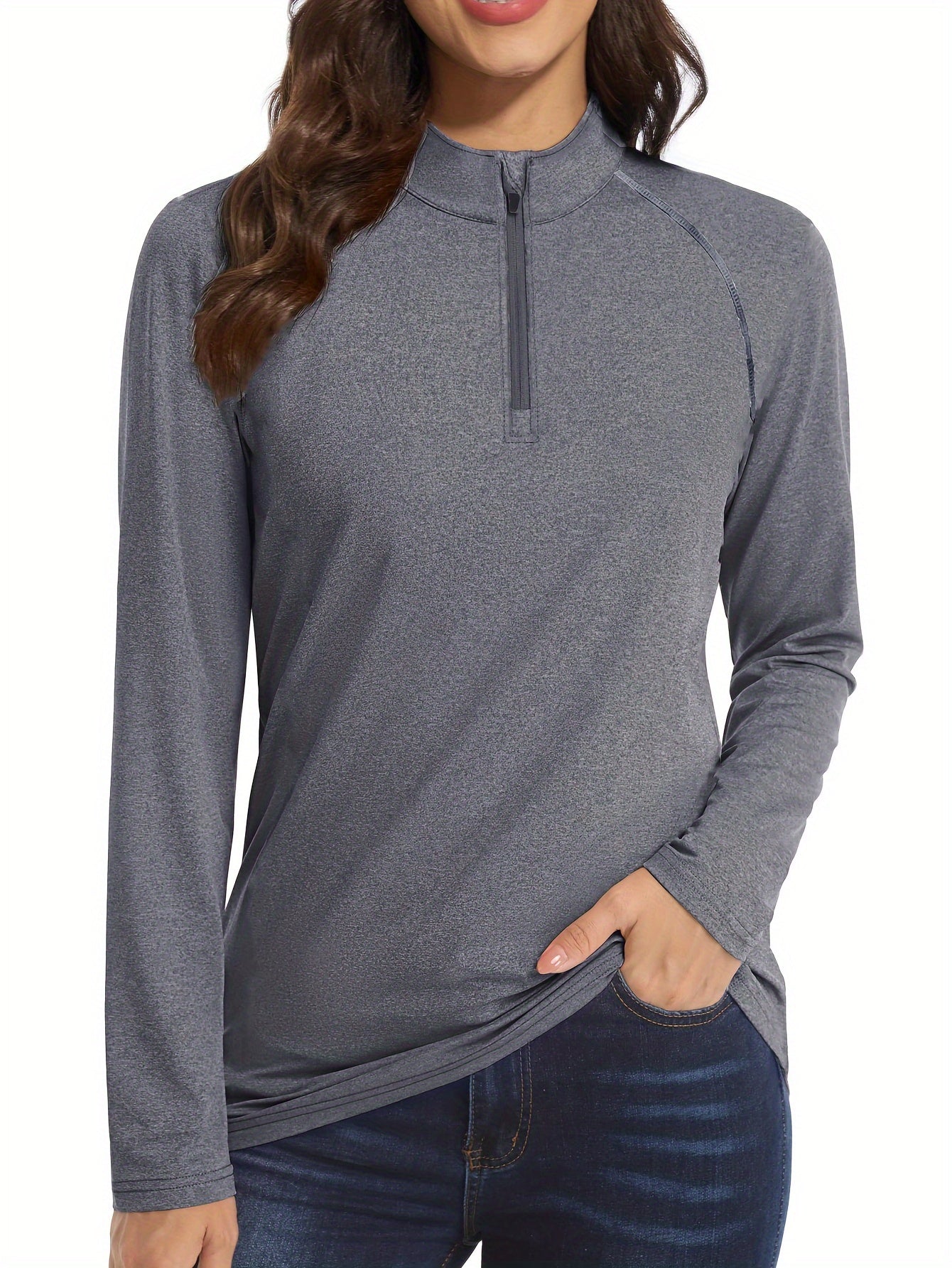 Damen Langarm-Sportshirt – Nadira