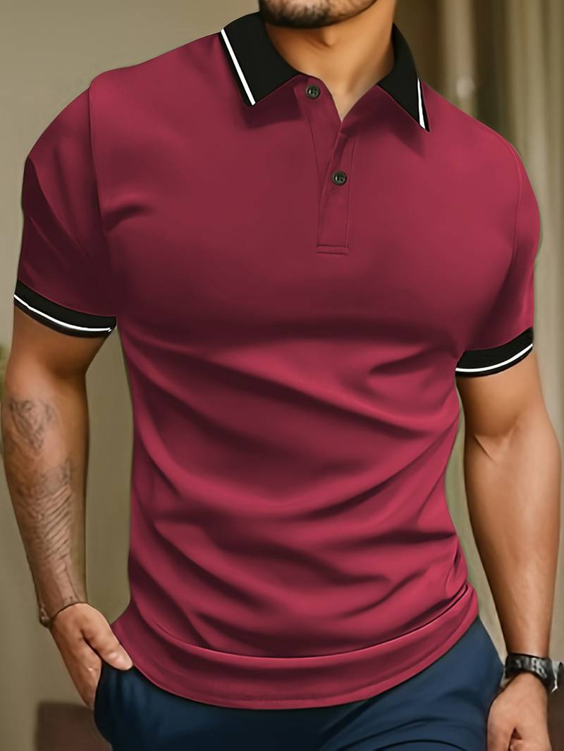 Herren Kurzarm Polo-Shirt