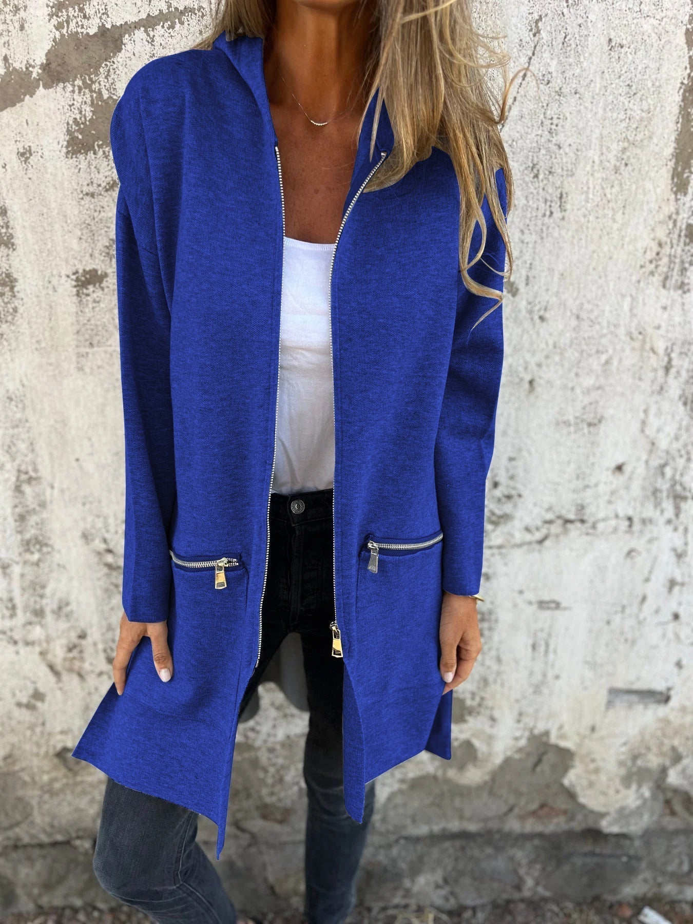 Stark™ | Gemütliche Kapuzenjacke mit Reißverschluss