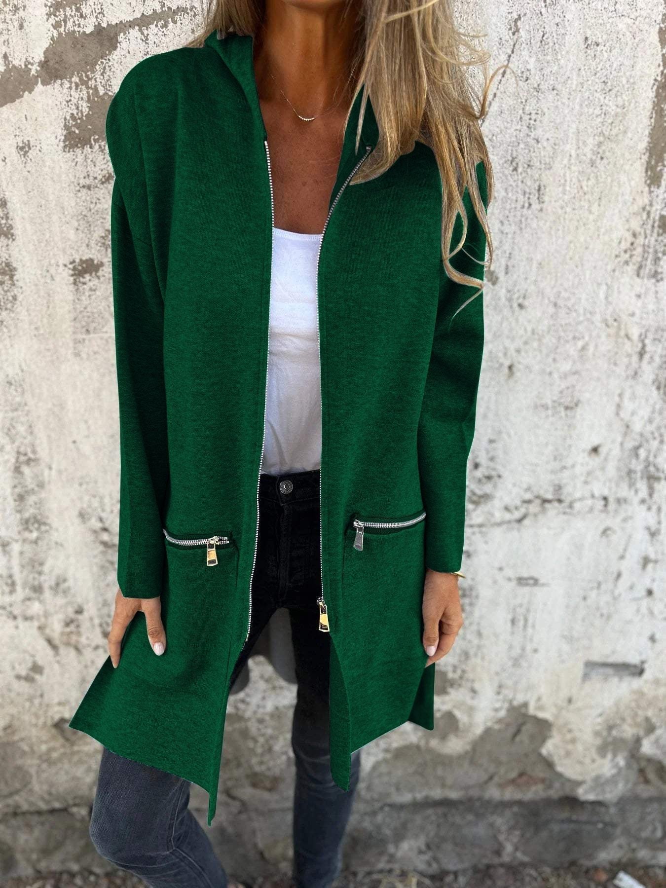 Stark™ | Gemütliche Kapuzenjacke mit Reißverschluss