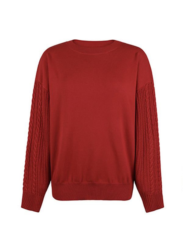 Zwangloser Winterpullover für Damen