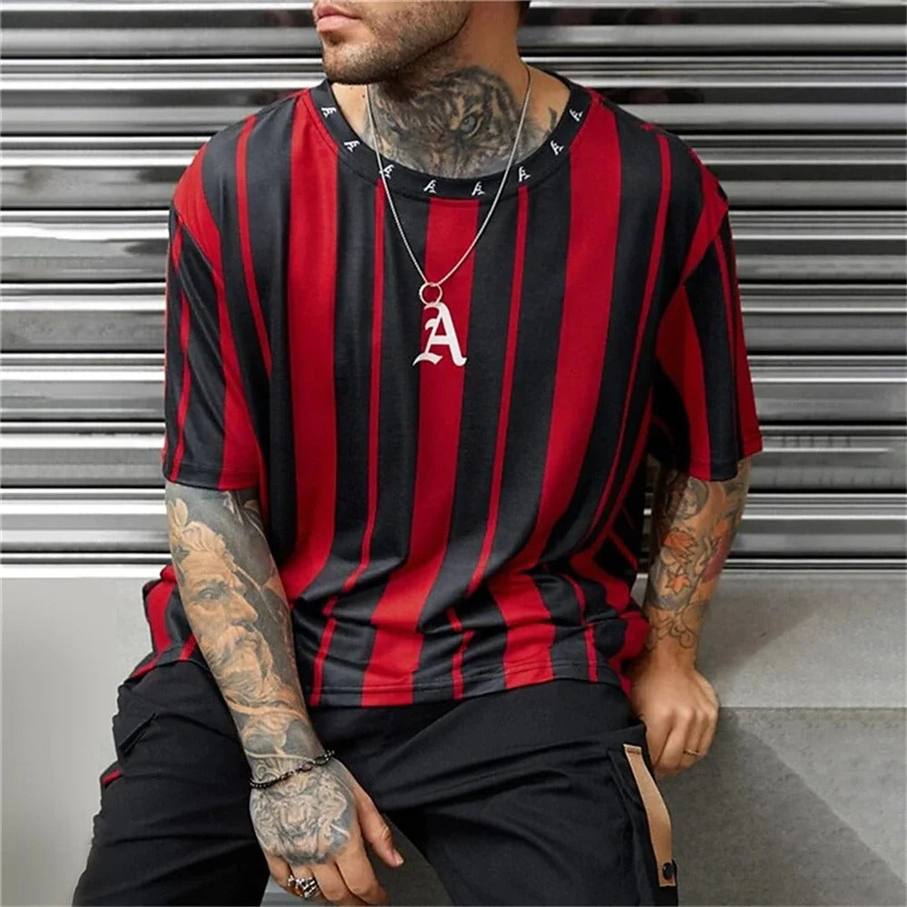 Herren T-Shirt Elegant Komfort Fit Alltag – Nohalux