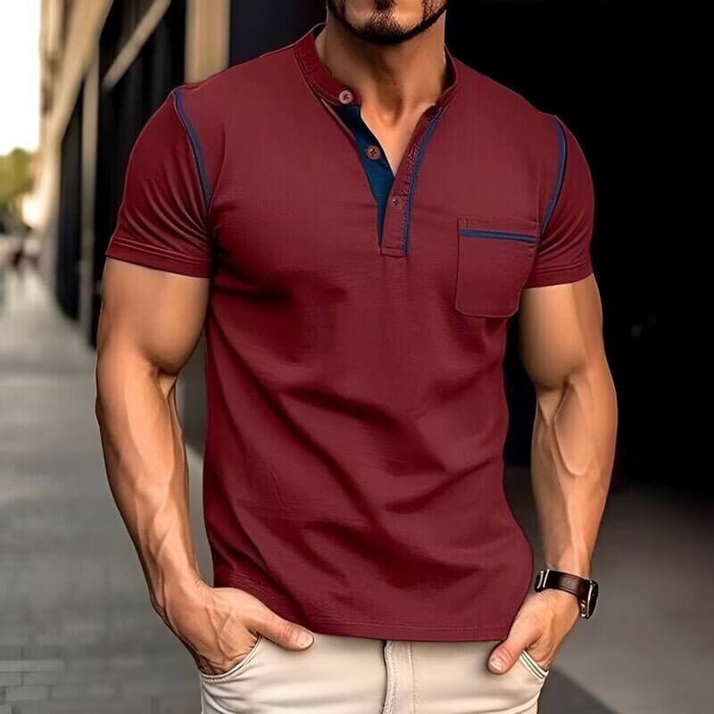 Schmal Geschnittenes Poloshirt für Herren