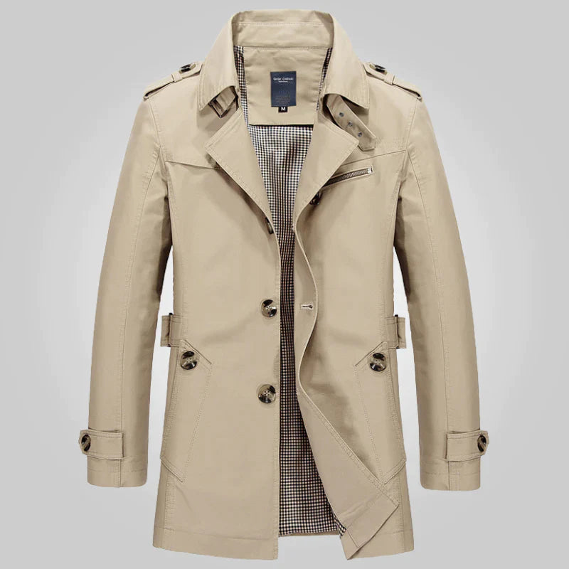 Eleganter Trenchcoat für Männer