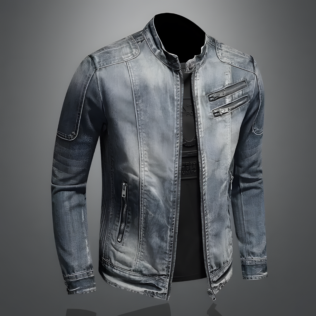 Matteo™ | Vintage-gewaschene Denim-Jacke