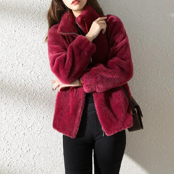 Weiche Mode Winterjacke für Frauen