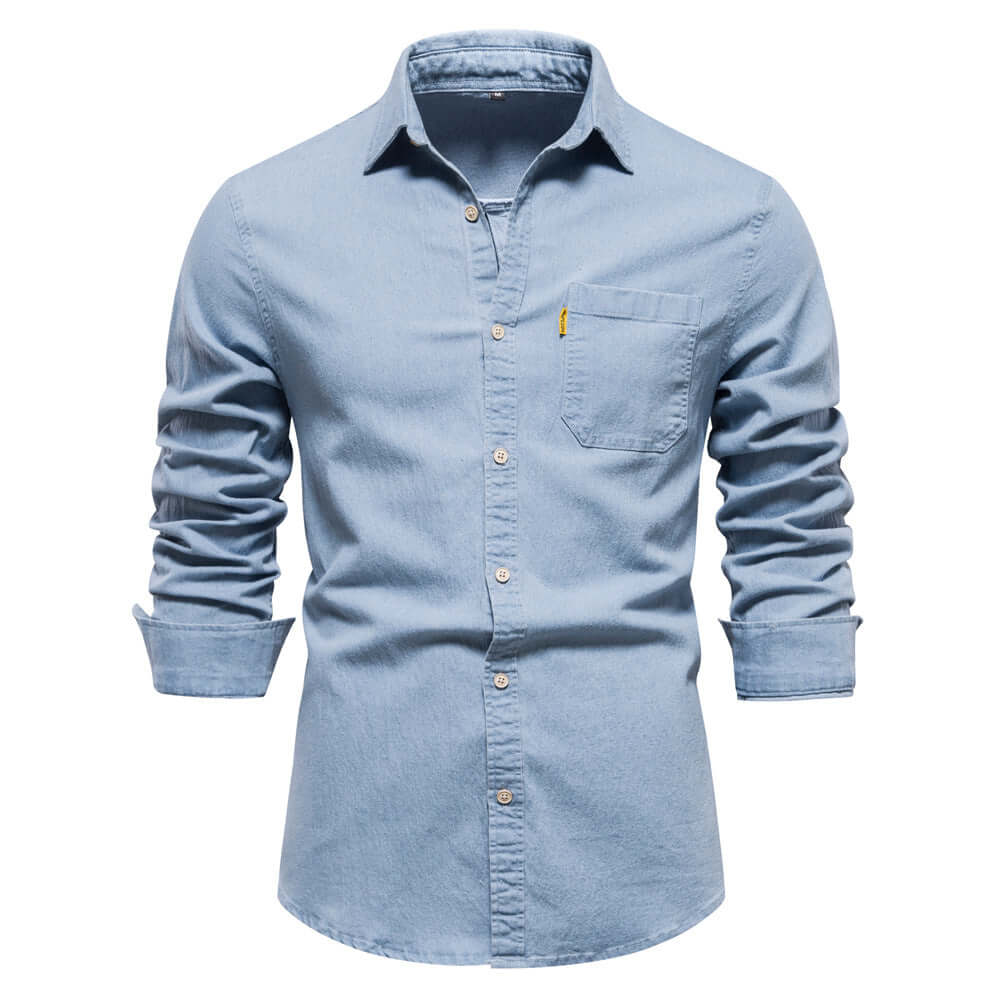 Klassisches Jeanshemd für Herren