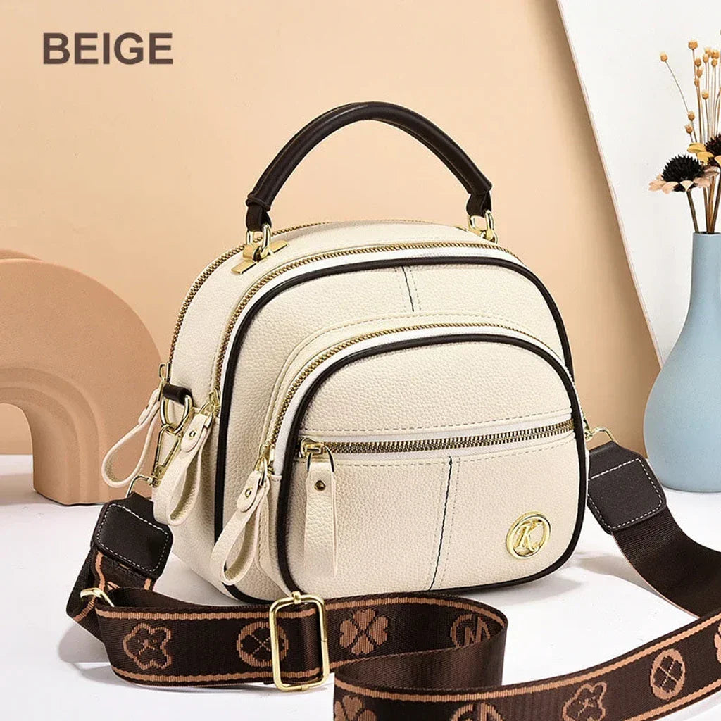 Mila™ - Multifunktionale verstellbare Tasche aus veganem Leder