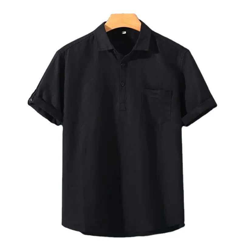 Elegantes Leinen-Polohemd für Herren
