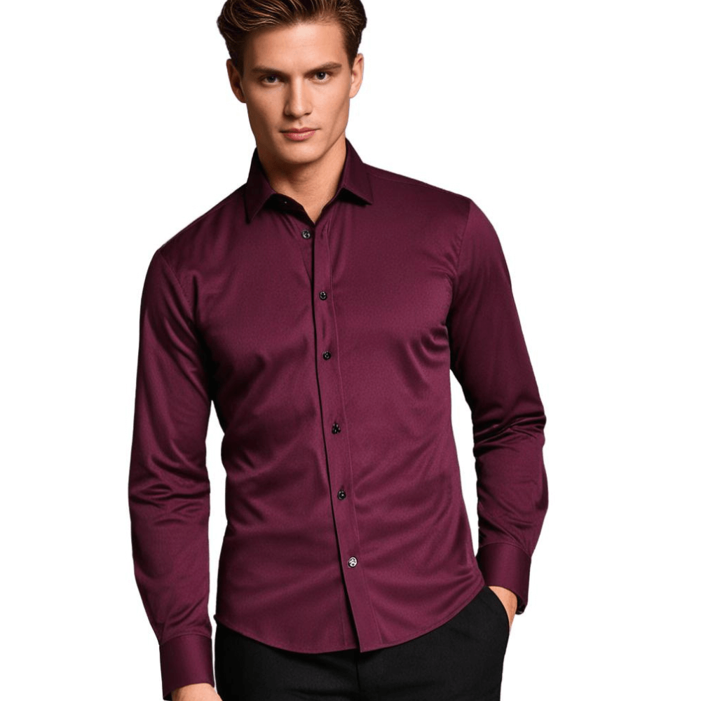 Herren Stretch-Hemd Komfortpassform