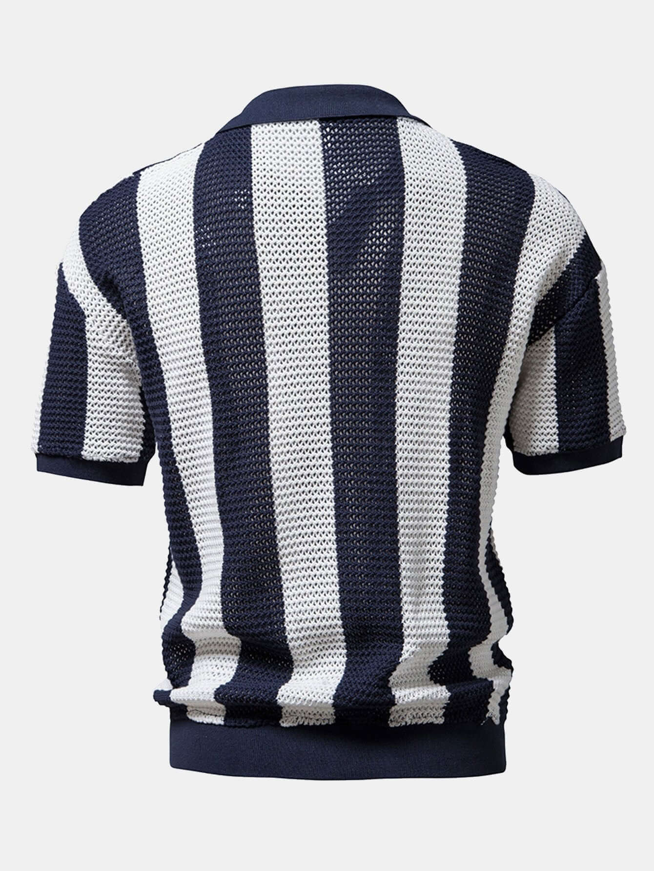 Klassisches Poloshirt V-Ausschnitt Herren