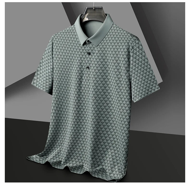 Exklusives Herren Diamant Polo