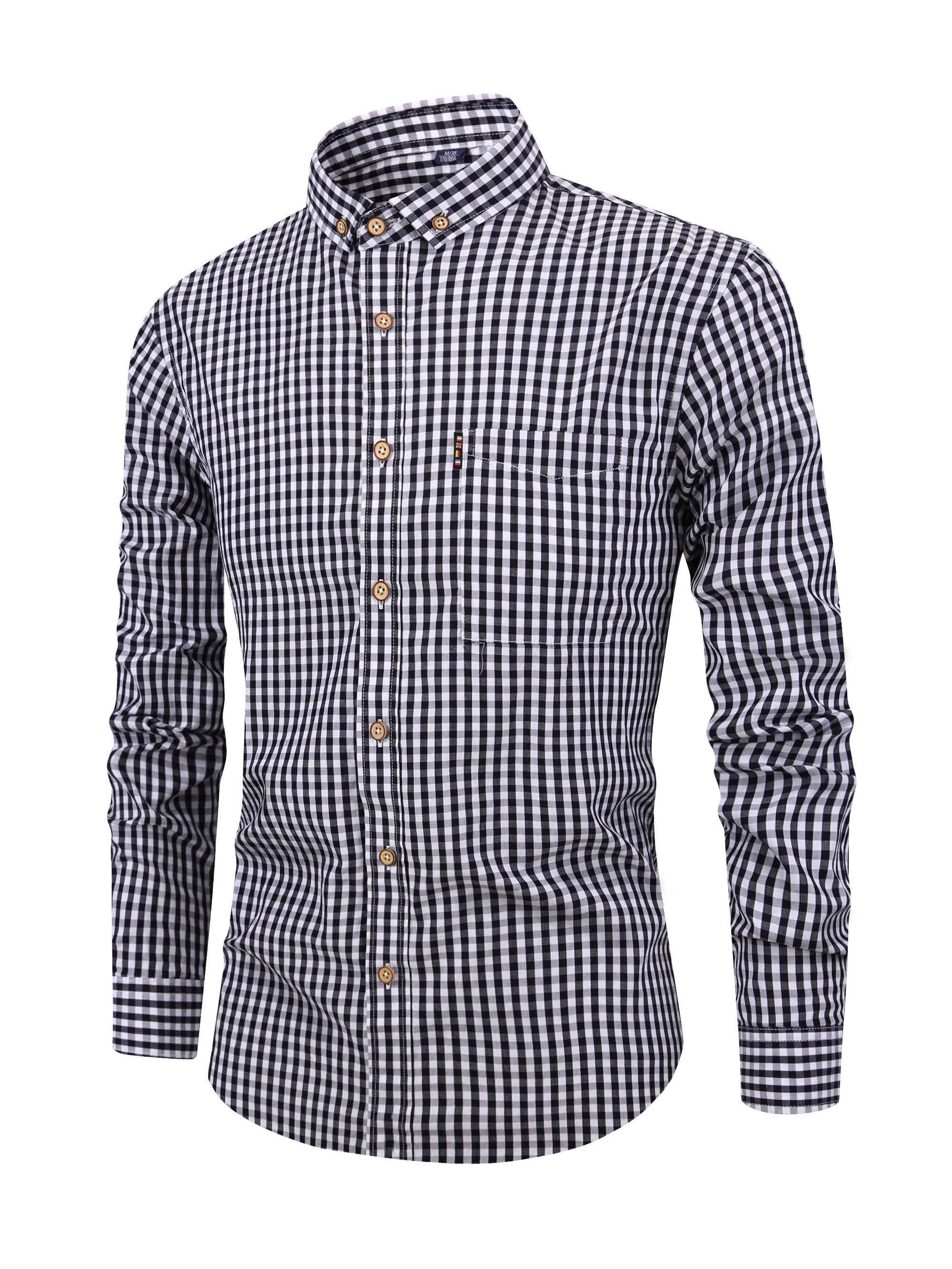 Herren-Karohemd mit bequemer Passform & Stil – Florian