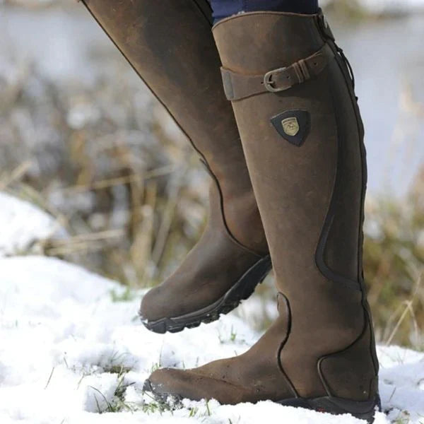 Jorja | Gladiator-Stiefel mit niedrigem Absatz