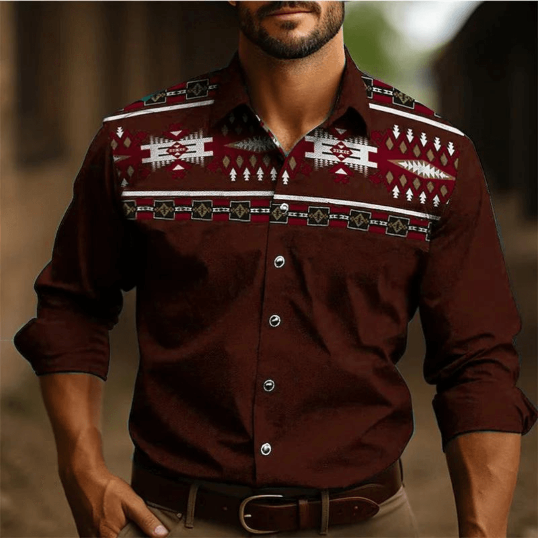 Retro Harajuku Sommerhemd Herren