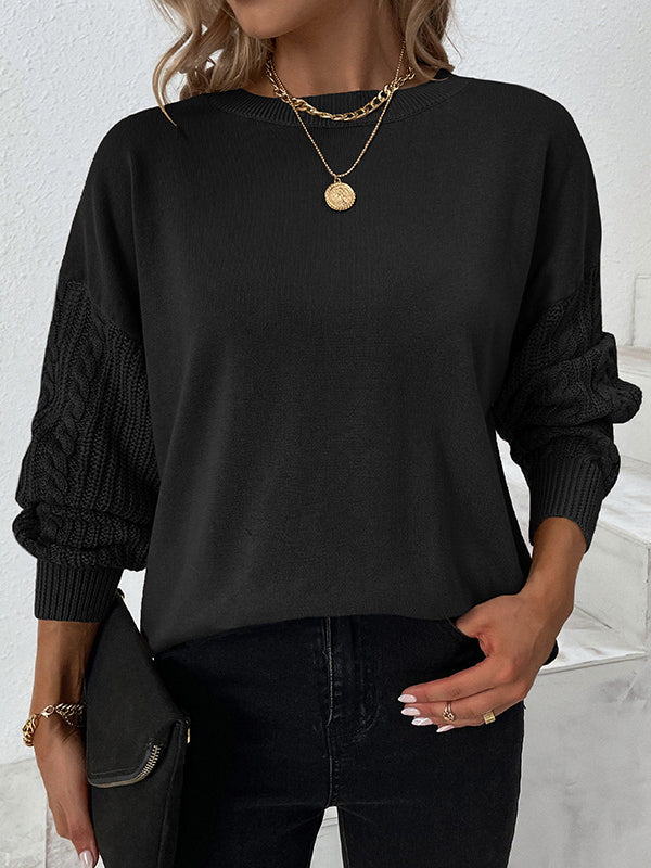 Zwangloser Winterpullover für Damen