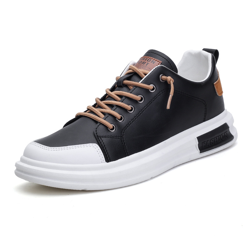 Liam - Weißbrauner Eleganter Schuh