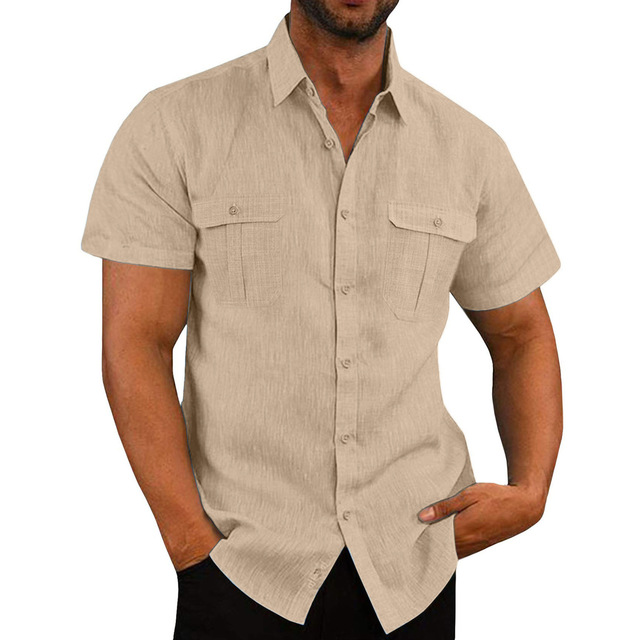 Herren Modisches Hemd Elegant Modern Komfort Fit – Matheoro