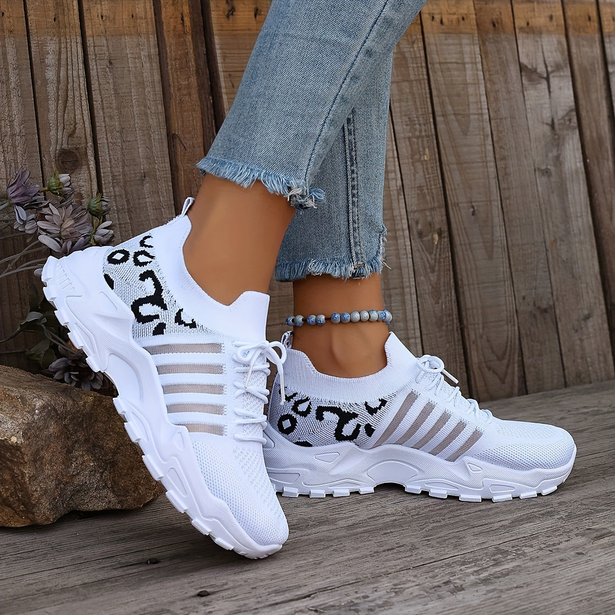 Weiße Orthopädische Sneakers - Esmee