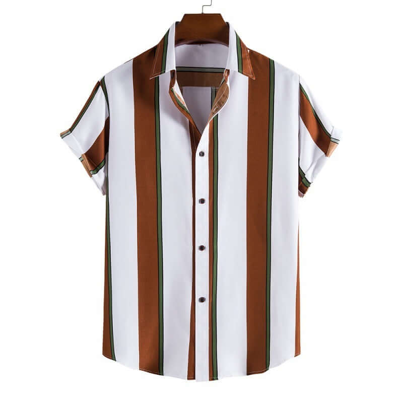 Herren Retro Freizeithemd im 50er Jahre Stil
