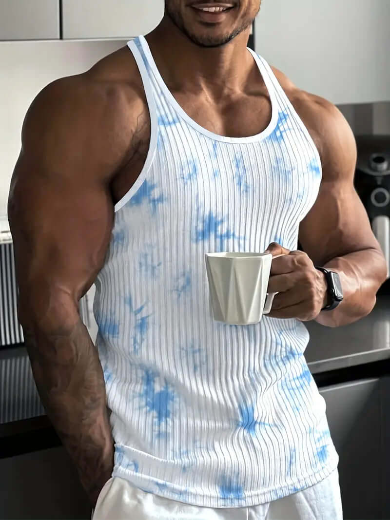 Ärmelloses Herren-Trainingsshirt - Body Fit