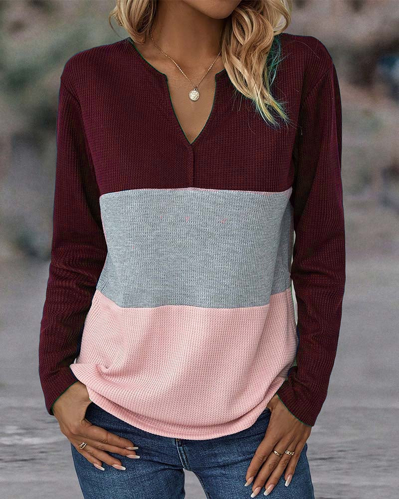 Langärmeliges Winteroberteil für Frauen
