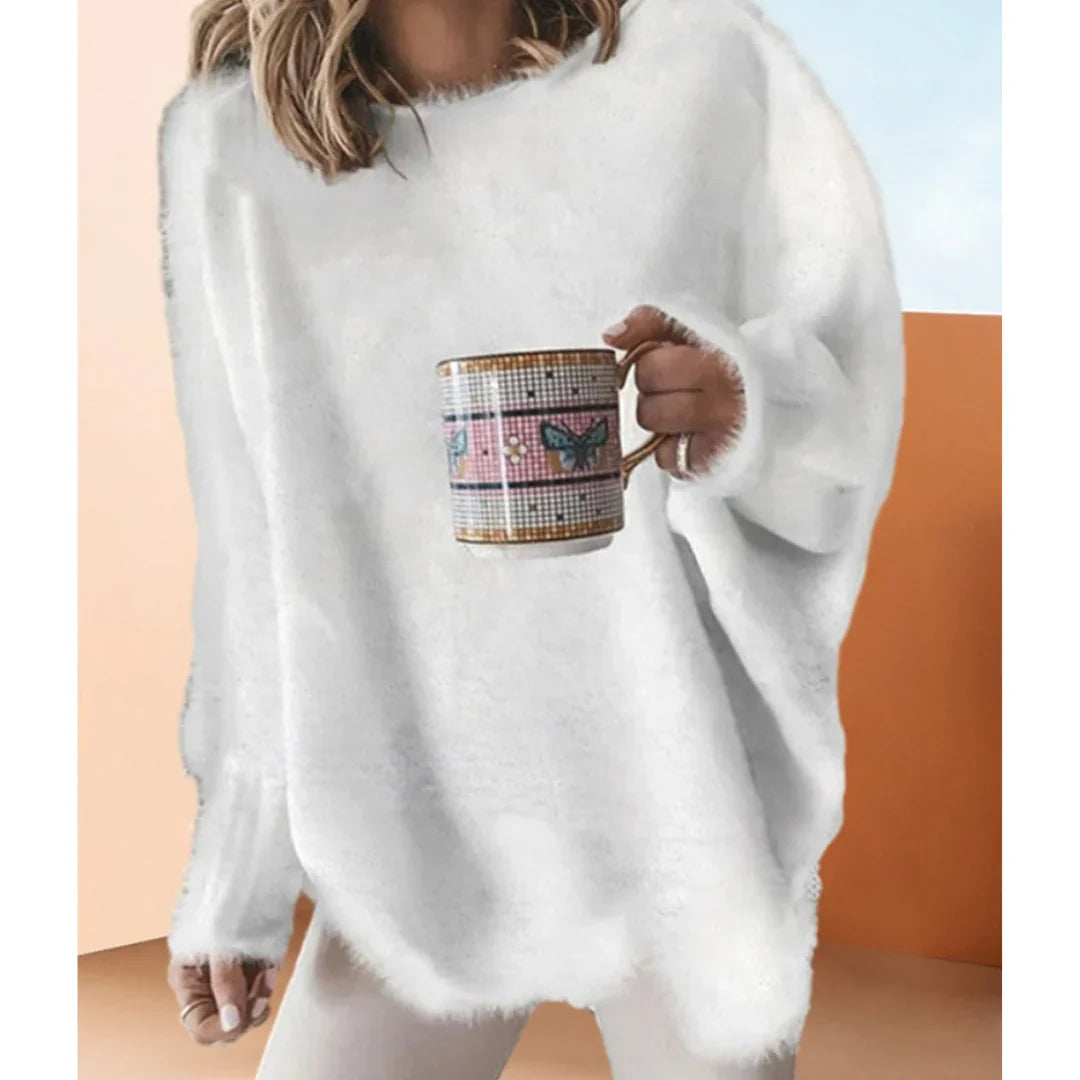 Lorele | Damen Bequeme Pullover | Winter