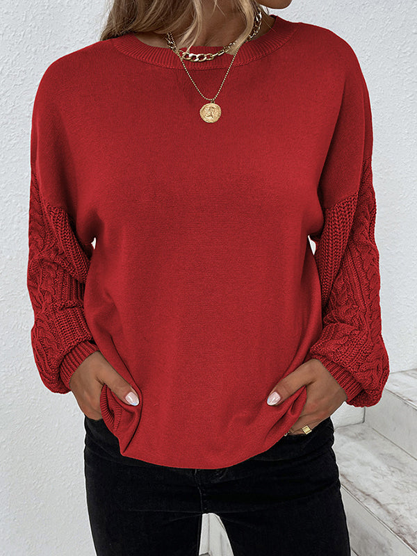Zwangloser Winterpullover für Damen