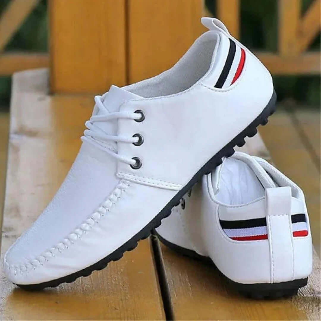 Italienische Leder-Fahrschuhe