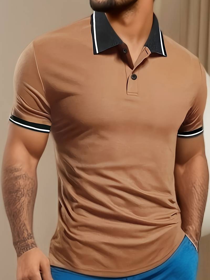 Herren Kurzarm Polo-Shirt