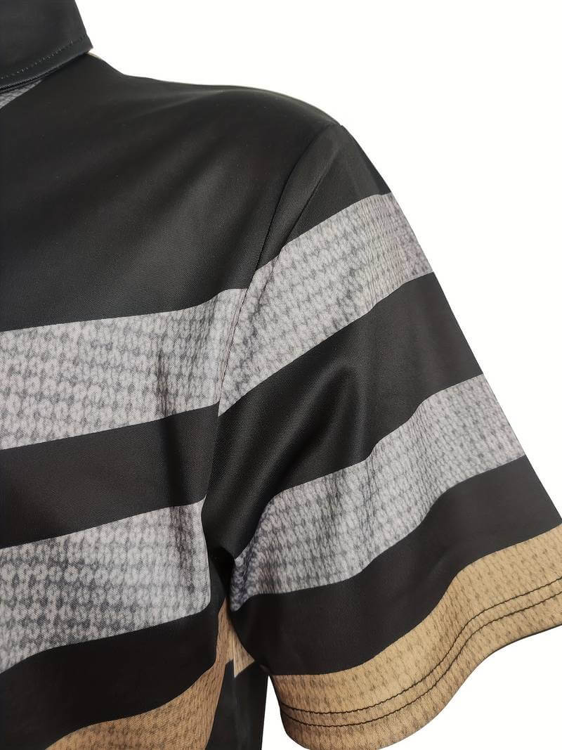Lässiges Vintage Herren Polohemd