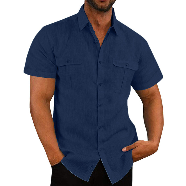 Herren Modisches Hemd Elegant Modern Komfort Fit – Matheoro